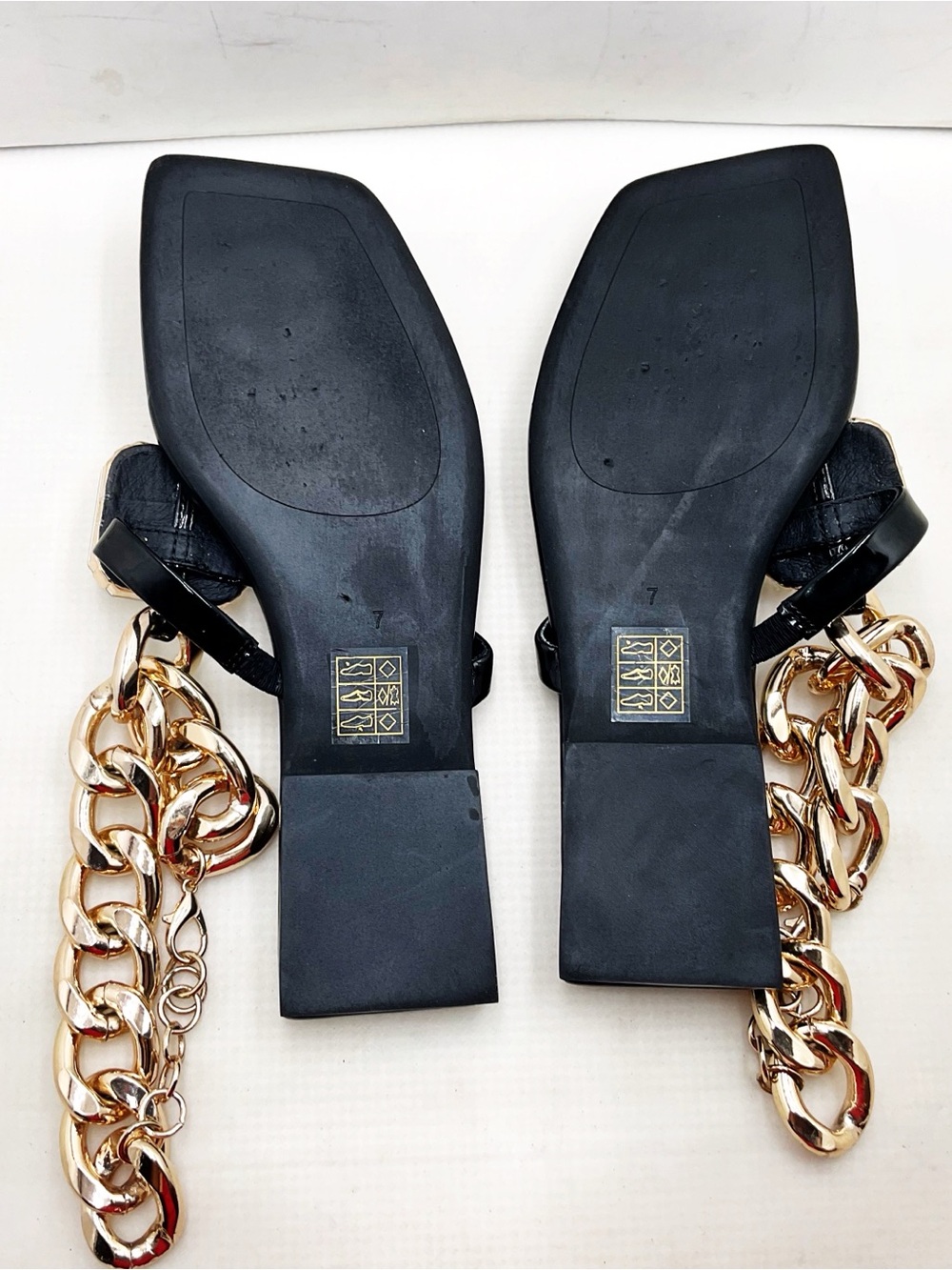 {Jeffrey Campbell} "Ring On It" Embellished Thong Sandals - Picture 12 of 16